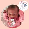 20" Tamara Truly Look Real Reborns Toddlers Baby Doll Girl Lifelike Weighted Silicone Baby Doll with Painted Hair - RBBI-Myrebornbabydoll&reg; Myrebornbabydoll&reg;