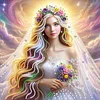 Bride Beauty-Special Shaped Diamond Painting
