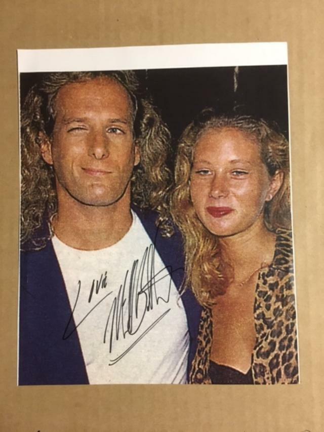 Michael Bolton Musician Boldly Signed 8x10 Photo Poster painting(Thin Paper Stock)COA