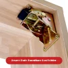 90 Degree Folding Hinge Self-Locking Dining Table Cabinet Support Furniture Hardware Accessories 