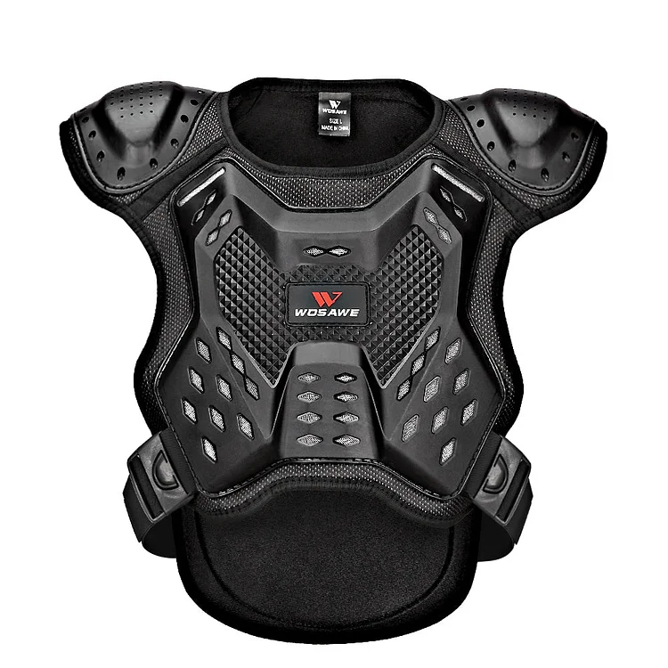 Kids Dirt Bike Gear for Kid Full Body Armor Protective Jacket for Motorcycle Chest Spine Protector Gear Spine Guard (S, Balck)