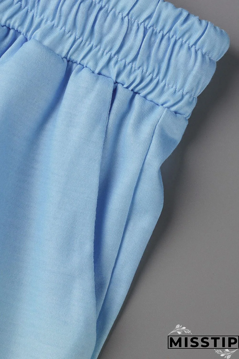 Fluorescent Green Casual Gradual Change Print Patchwork U Neck Sleeveless Two Pieces