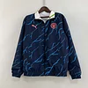 2023/2024 Manchester City Reversible Windbreaker Navy blue Soccer Jersey 1:1 Thai Quality perfectftball