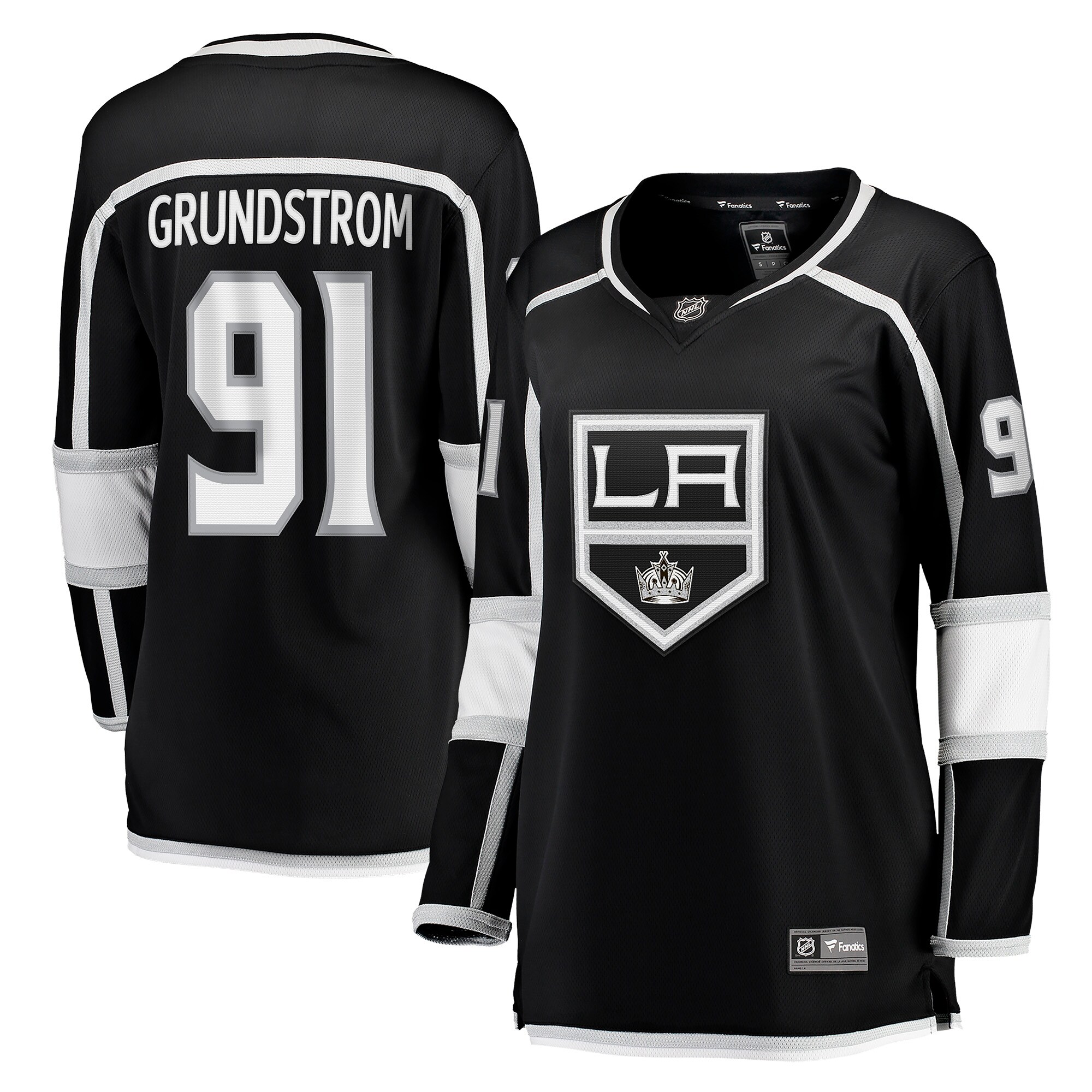 Carl Grundstrom Los Angeles Kings Fanatics Women&rsquo;s Home Breakaway   Jersey &ndash; Black mysite