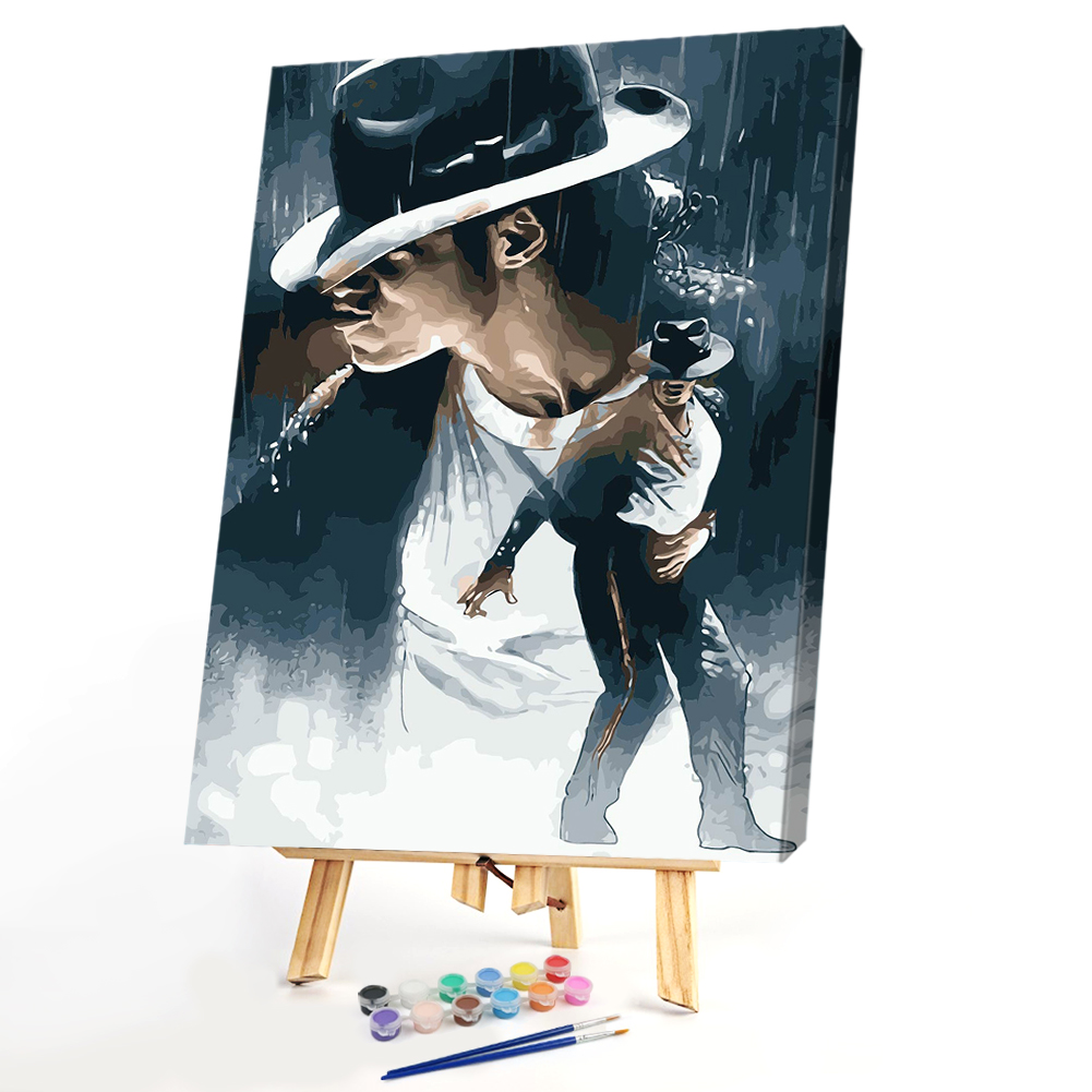 

40*50CM Paint By Numbers-Michael Jackson, 501 Original