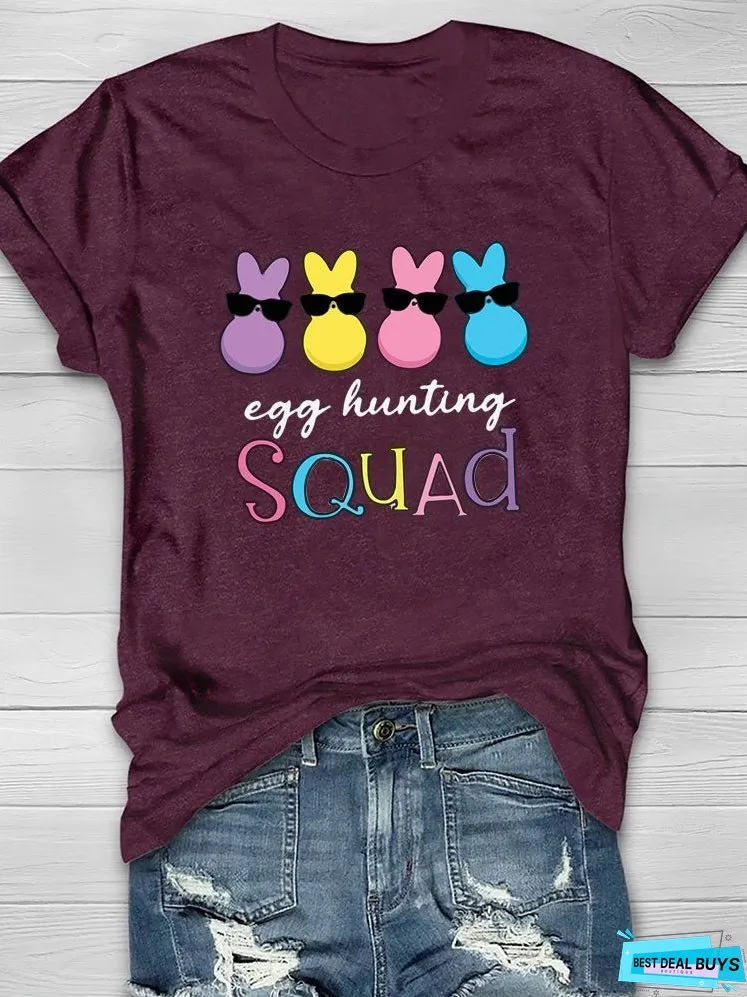 Egg hunting Squad T-shirt