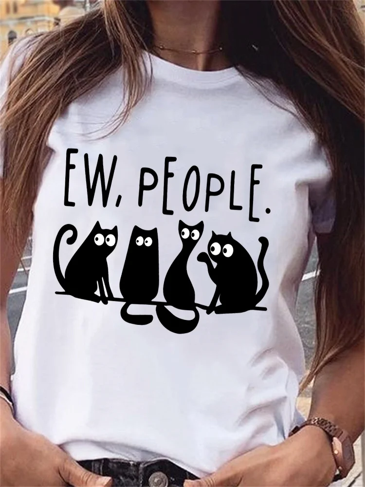 Ew People Crew Neck T Shirt