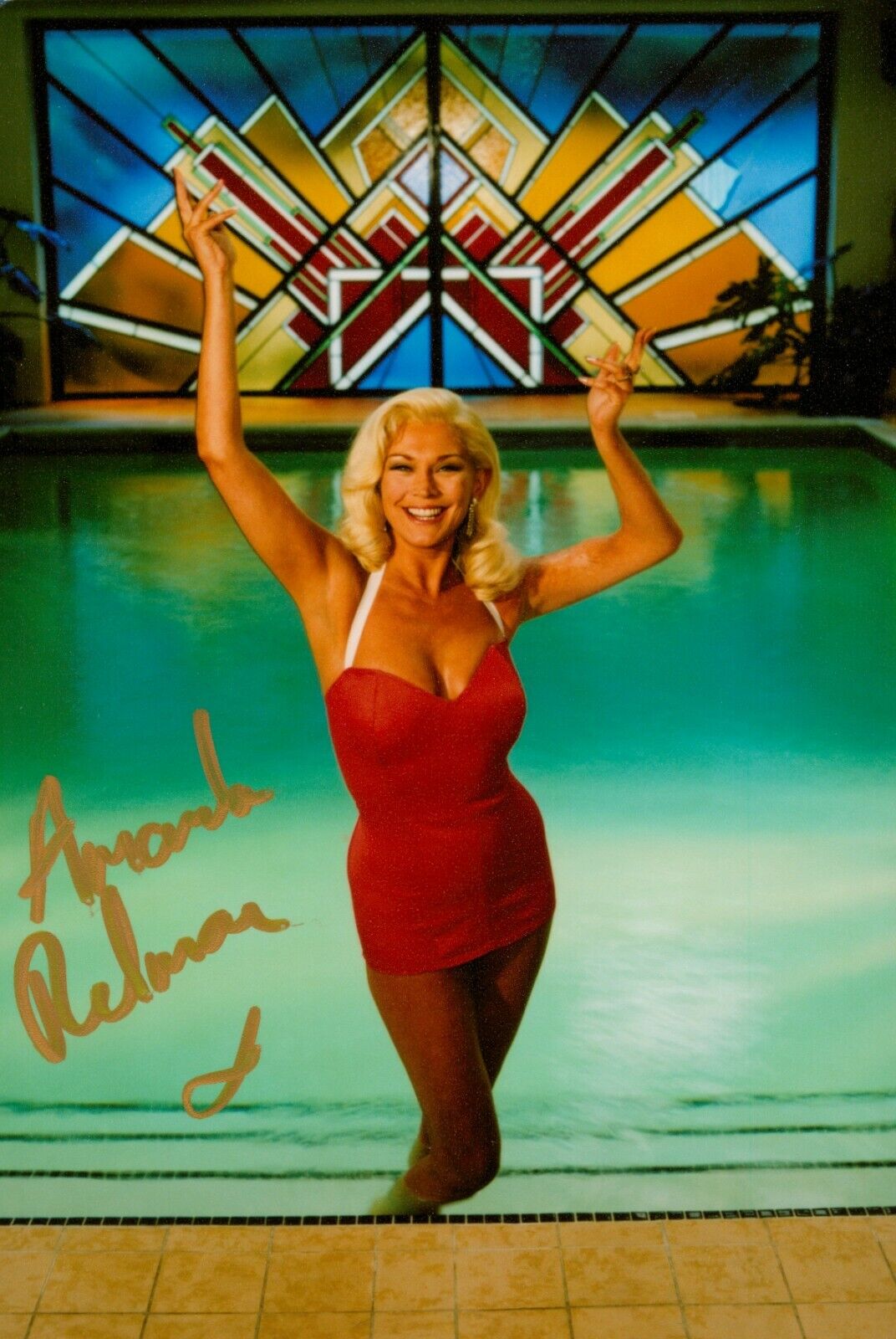 Amanda Redman Signed 6x4 Photo Poster painting New Tricks The Good Karma Hospital Autograph +COA