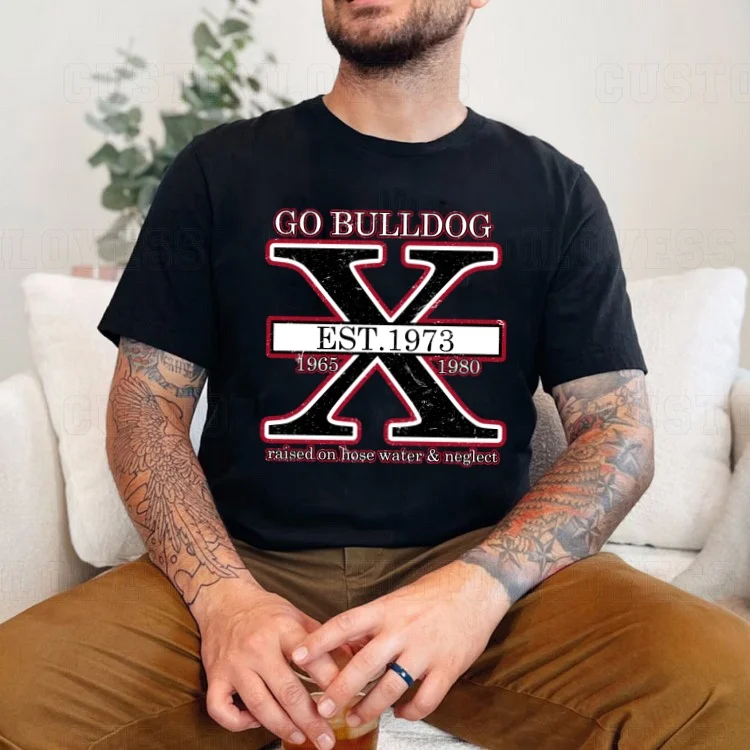 Custom Gen X College Team T-Shirt