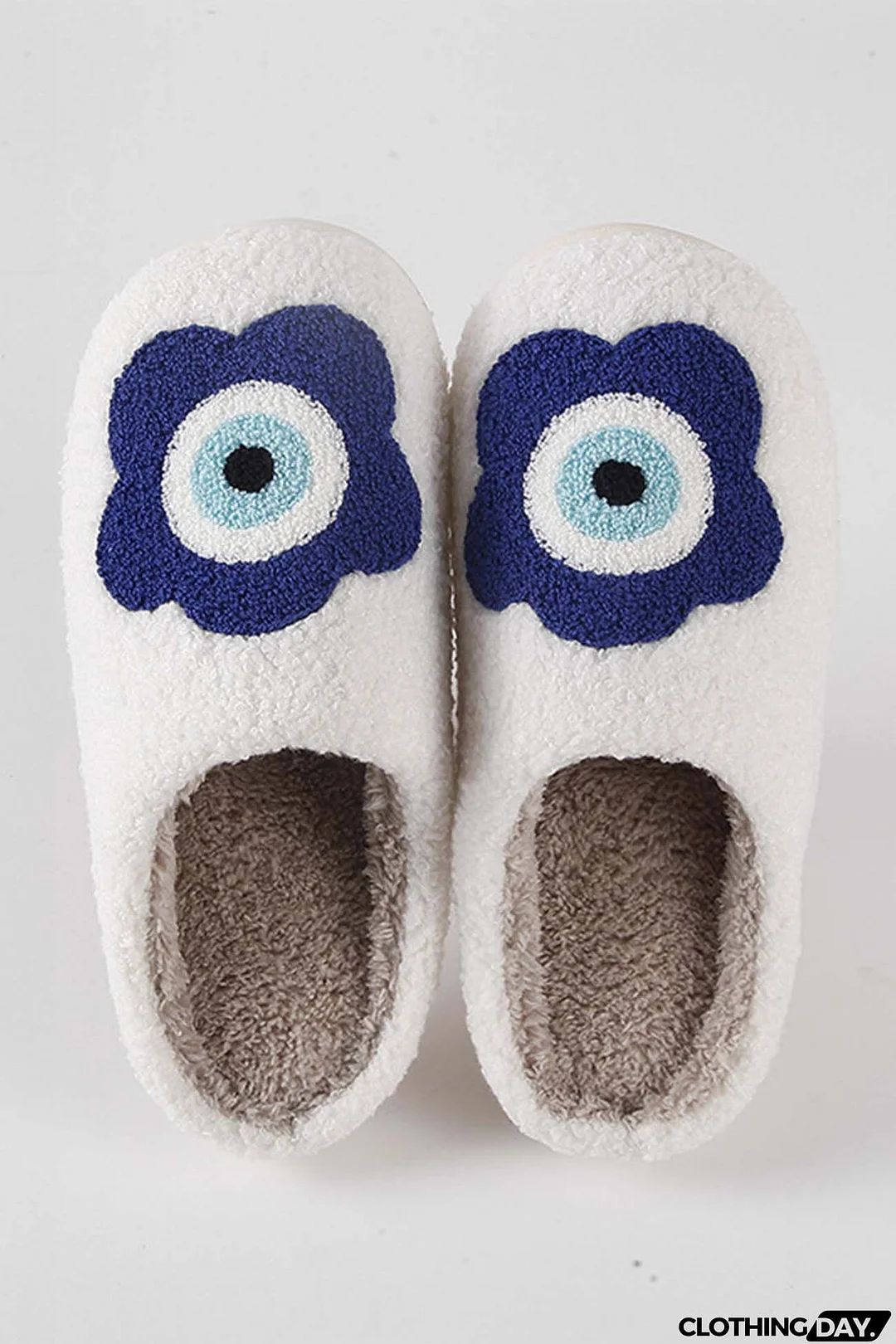 Flower Plush House Slippers