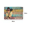 Cowgirl - Vintage Metal Signs - 30*40cm