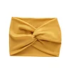 Stylish Pleated Knot Extra Wide Elastic Head Bands