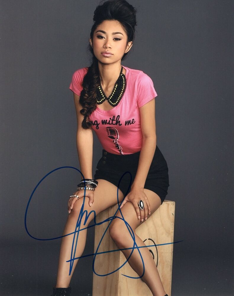 Jessica Sanchez American Idol Signed 8x10 Photo Poster painting w/COA