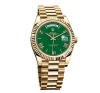 The Rolex Day-Date 40 With Green Lacquered Dial 228238