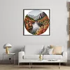 Autumn Lake-11CT Stamped Cross Stitch 37*37cm/14.57*14.57in tapestrymarket