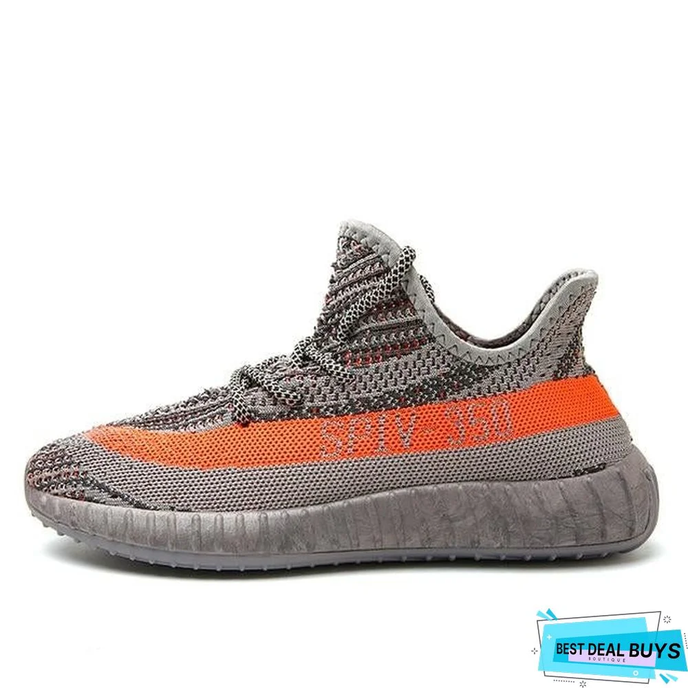 Men Vulcanized Light Weight Breathable Sneakers Fashion Lace-Up Unisex Sports Shoes