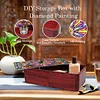 Mandala DIY Diamant Kunst Holz Aufbewahrungsbox Diamond Painting Aufbewahrungsbox