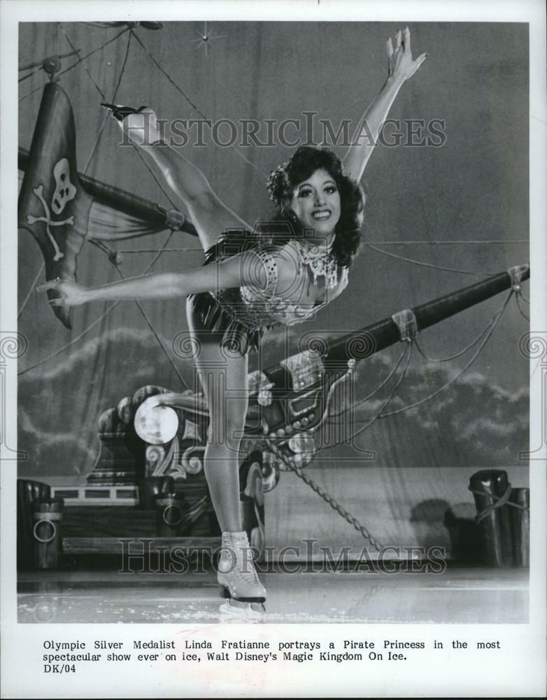 Press Photo Poster painting Linda Fratianne Olympic Figure Skater - DFPC04229