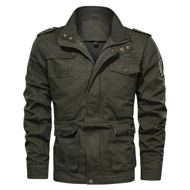 Men's Outdoor Mid-length Military Jacket-Compassnice®