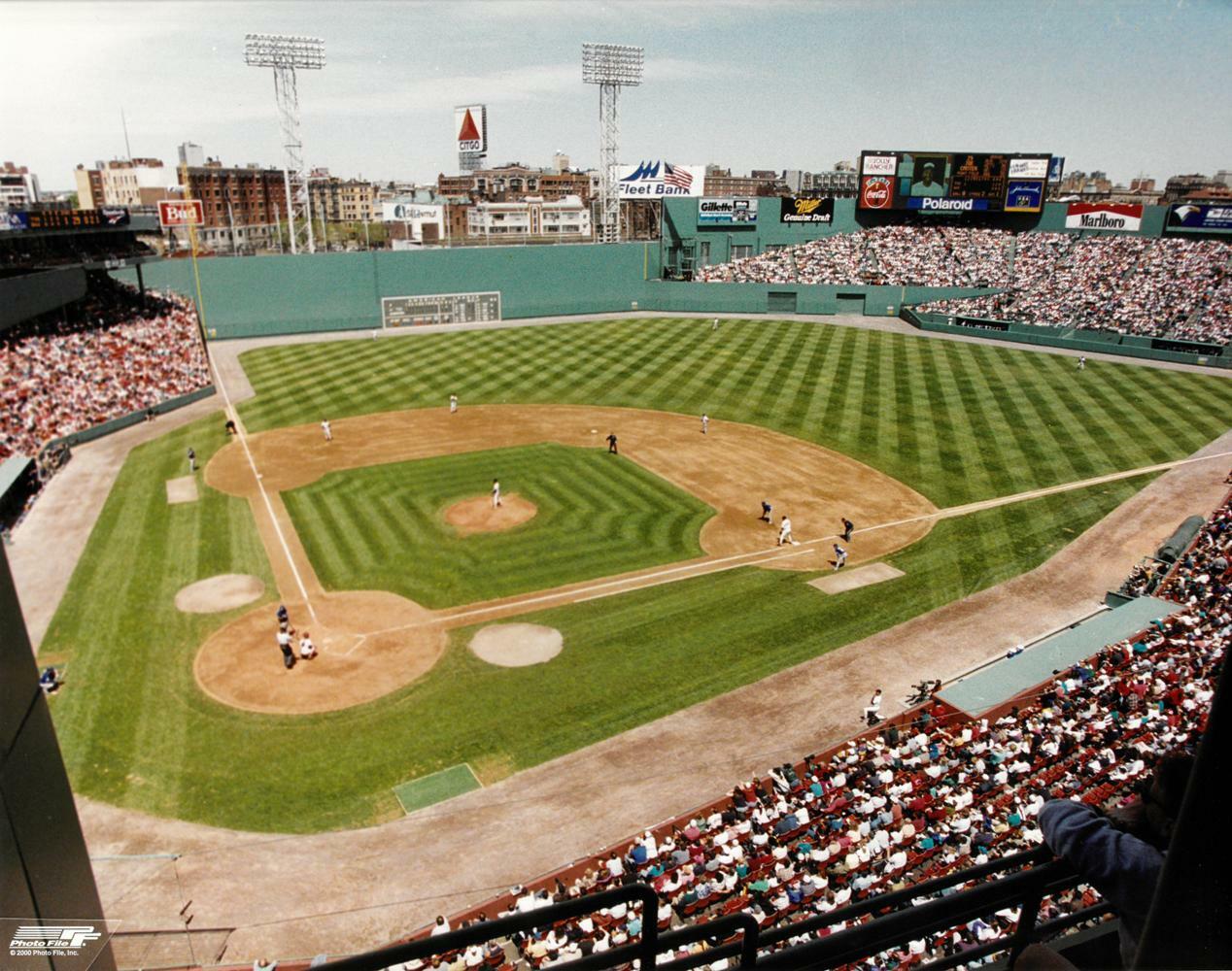 Fenway Park Unsigned 11x14 Glossy Photo Poster painting