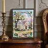Country Cottage-Pearls Painting Kit for Creativity DIY Pearl Dot Crafts for Gift Home Wall Decor 30*40CM