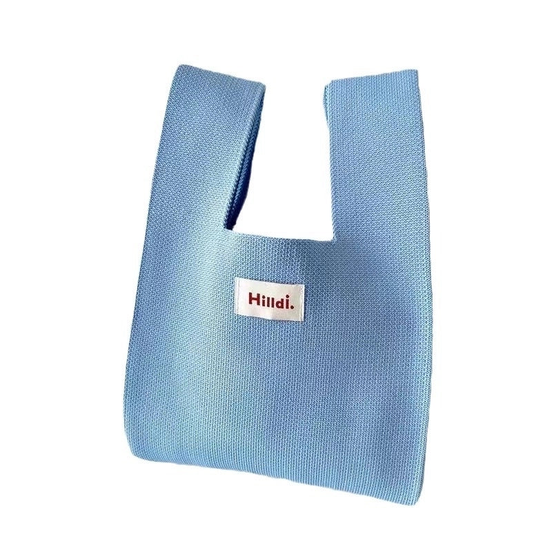 Korean Style Spring And Summer New Arrival Women’s Bag Handbag Bag Fashionable Simple Niche Knitted Bag Vesel Bag Crossbody Bag