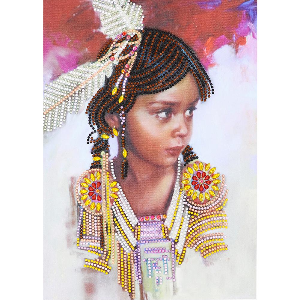 

Girl - Special Shaped Diamond Painting - 30*40CM, 501 Original