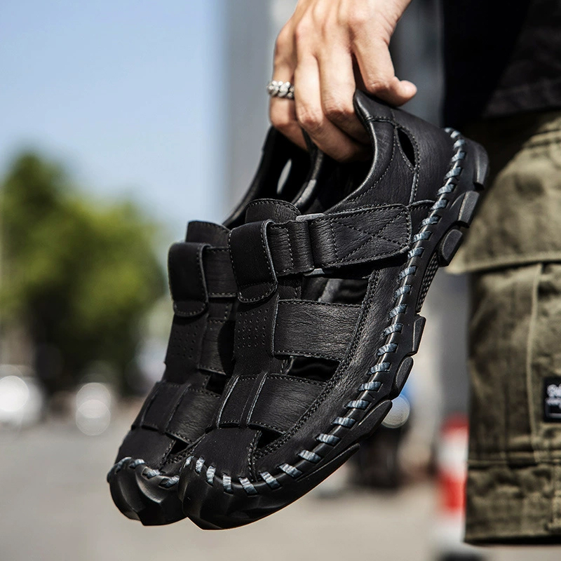 Men's Outdoor Leisure Breathable Hollow Beach Shoes