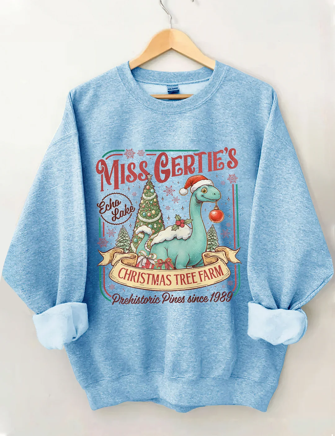 Miss Gertie&rsquo;s Christmas Holiday Vacation Sweatshirt