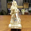 Music Box Rocking Horse--Carousel Rocking Horse with Flowers