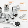 42 in 1 Ratchet Socket Set Socket Set Auto Repair Tools Household Hardware Tools Hexagonal Socket Screwdriver