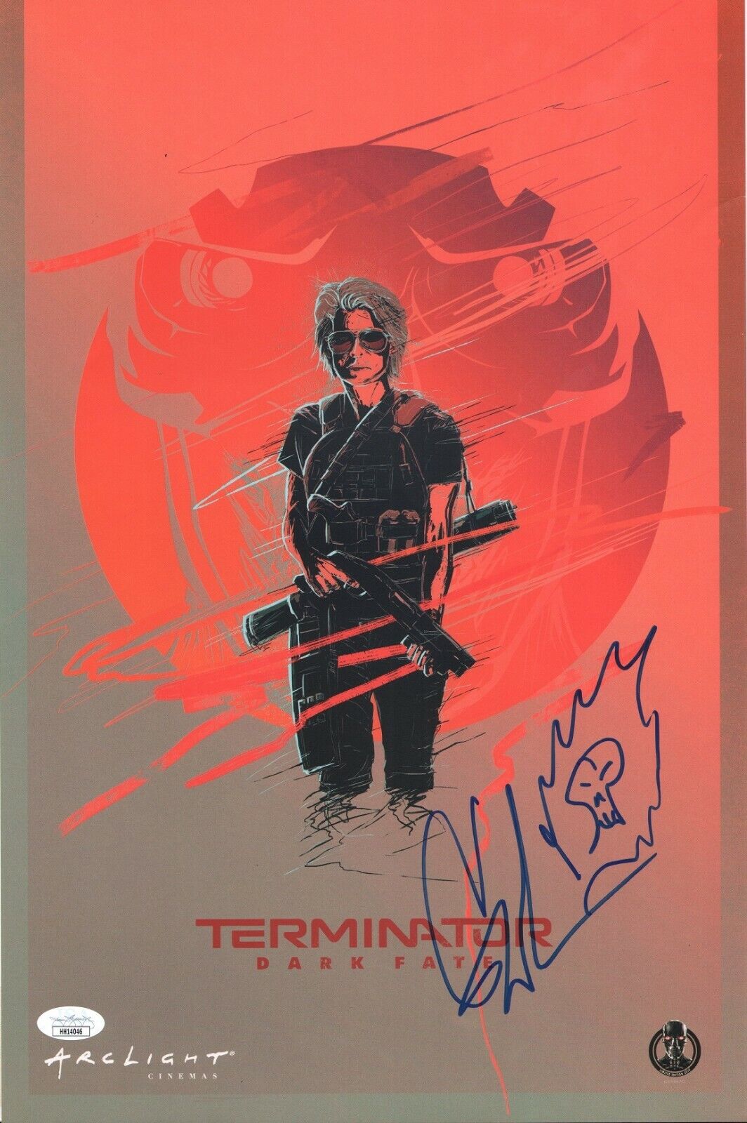 GABRIEL LUNA Authentic Hand-Signed TERMINATOR: DARK FATE