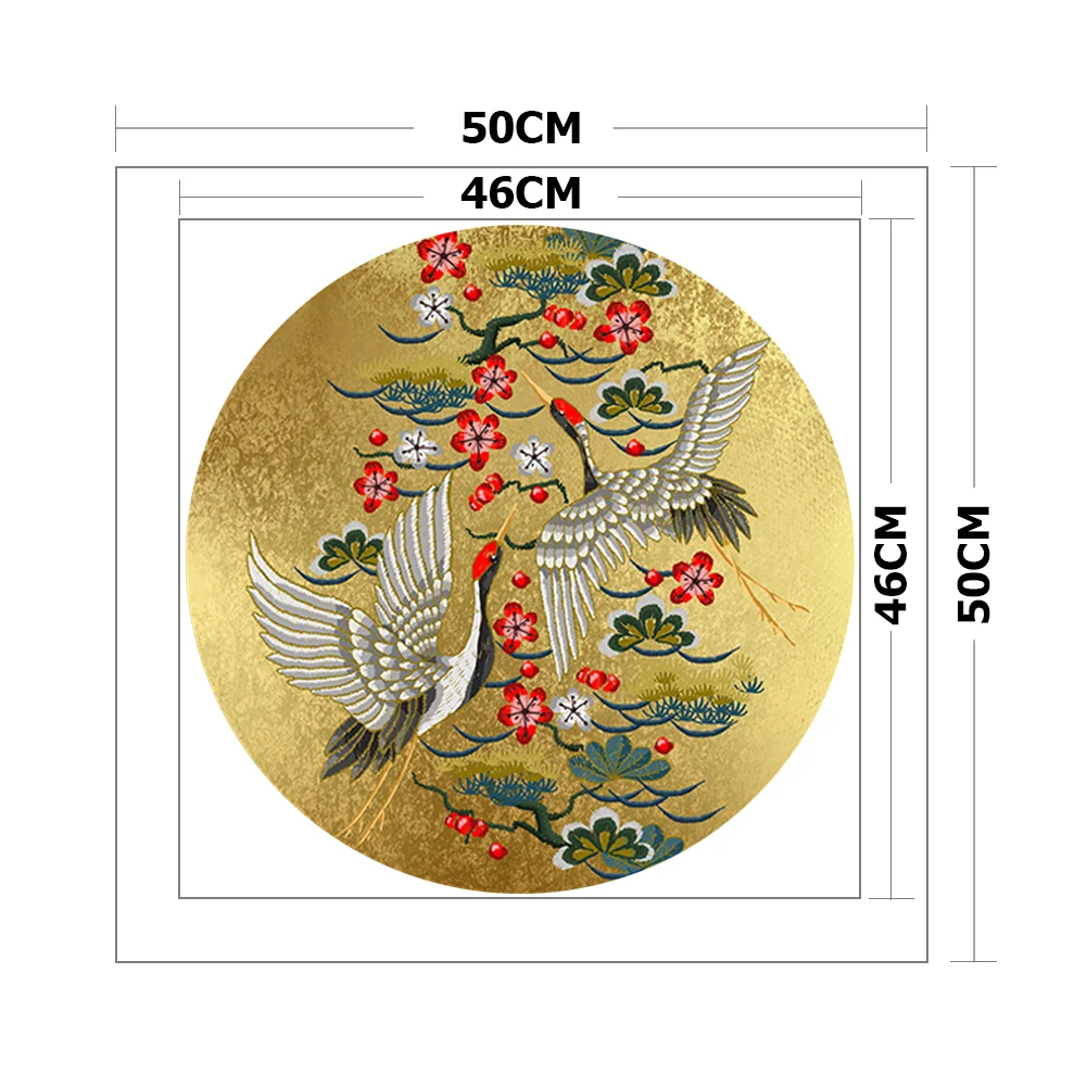 11ct Stamped Cross Stitch - Flower(50*50cm)