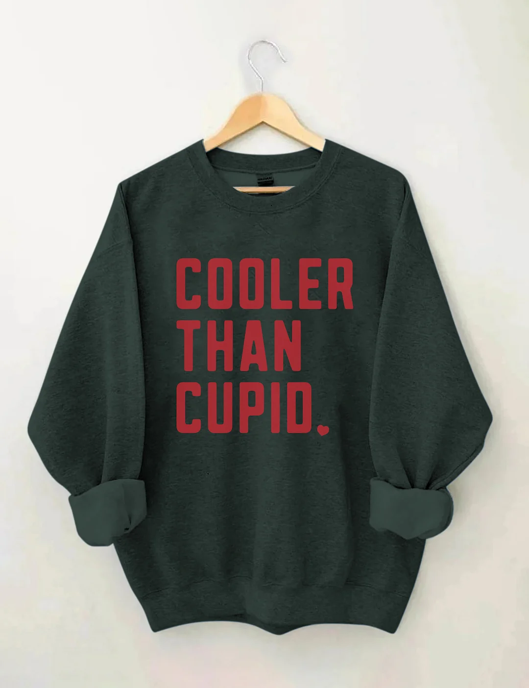Cooler Than Cupid Valentine's Day Sweatshirt