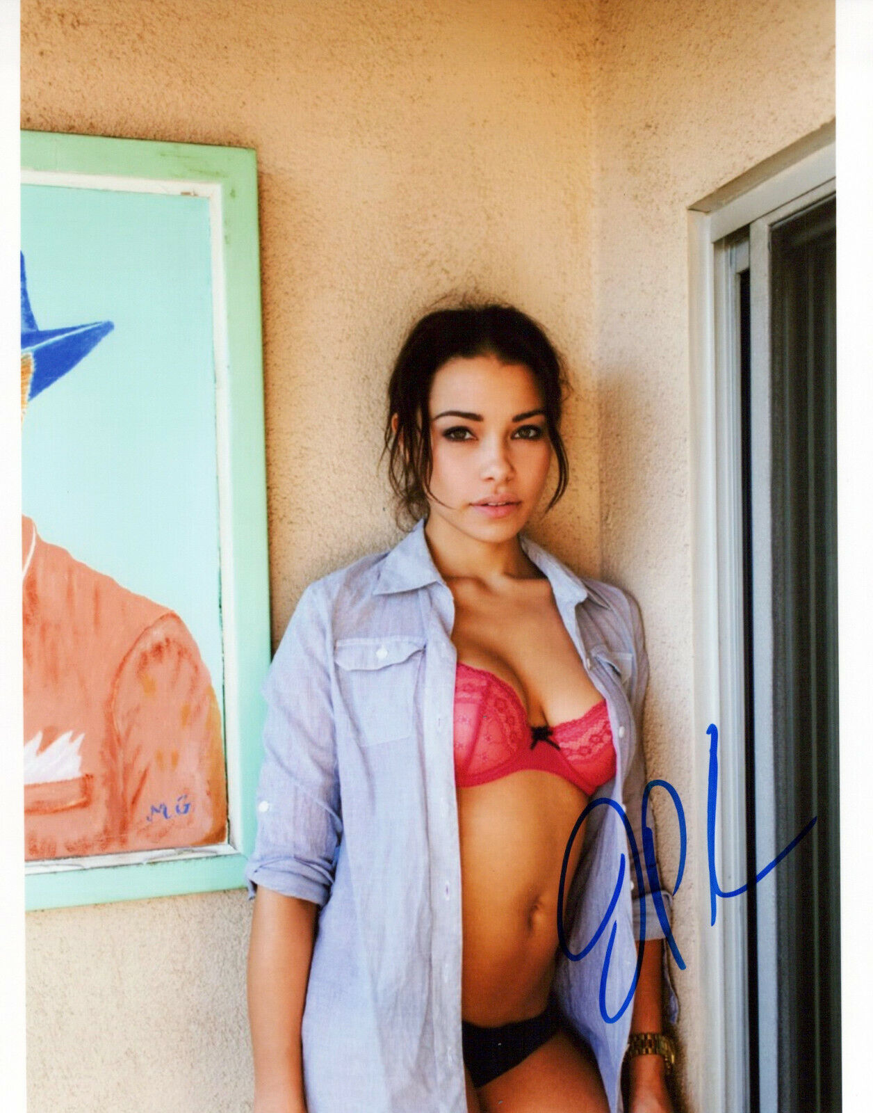 Jessica Parker Kennedy glamour shot autographed Photo Poster painting signed 8x10 #13