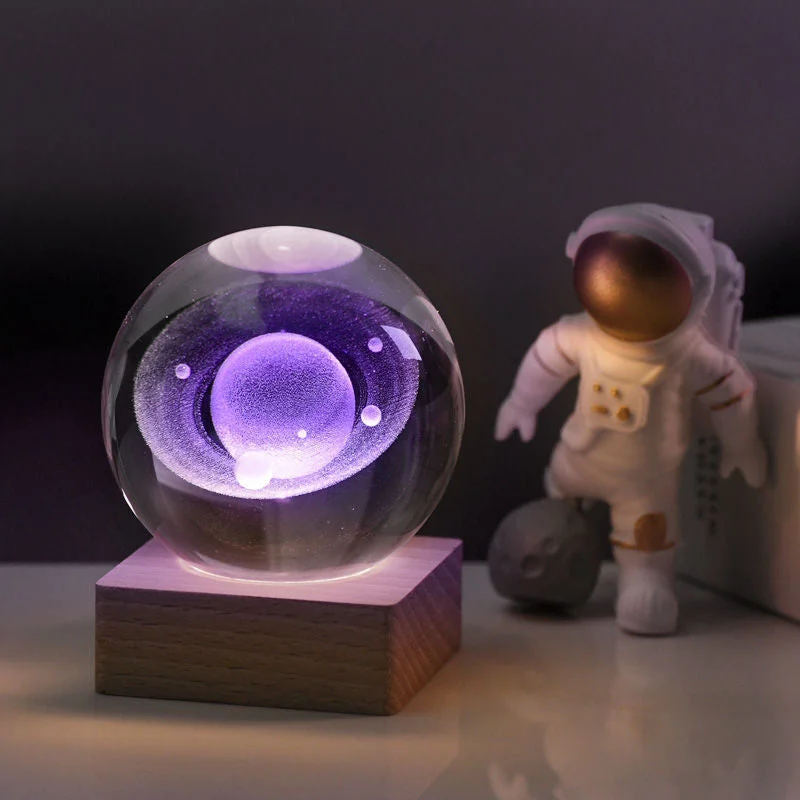 3D Galaxy Crystal Ball Nightlight Decorlamp - U.S. regulations