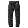 Men's Three-dimensional Pocket Overalls Loose Wear-resistant Outdoor Trousers