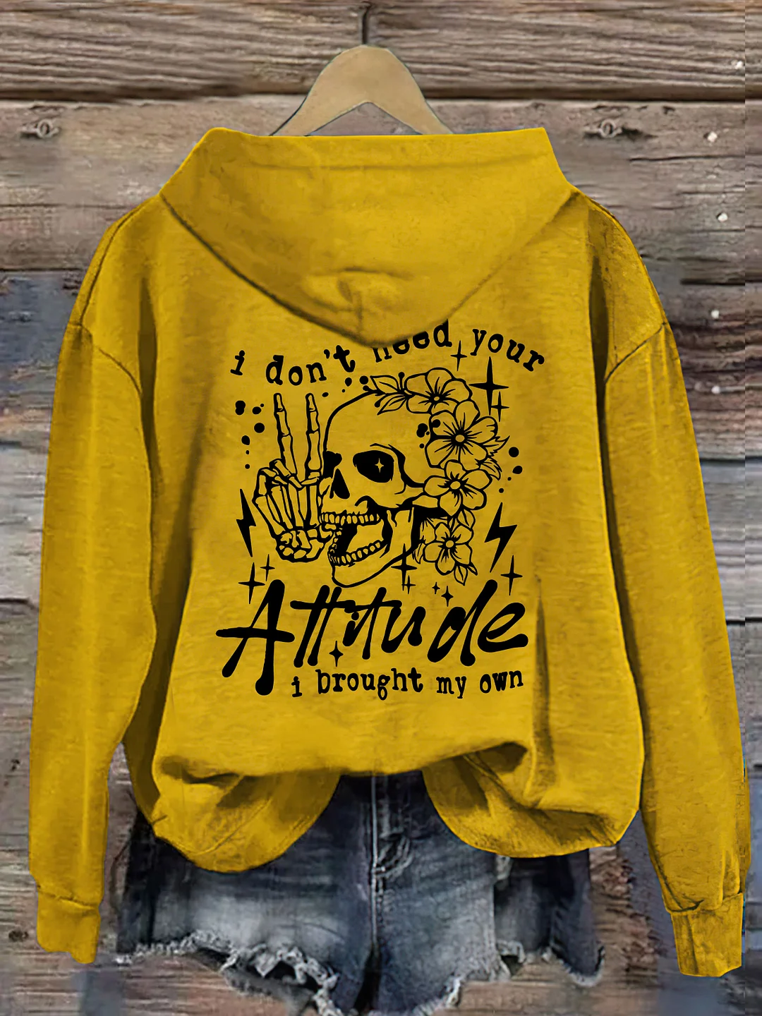 I Don't Need Your Attitude Hoodie