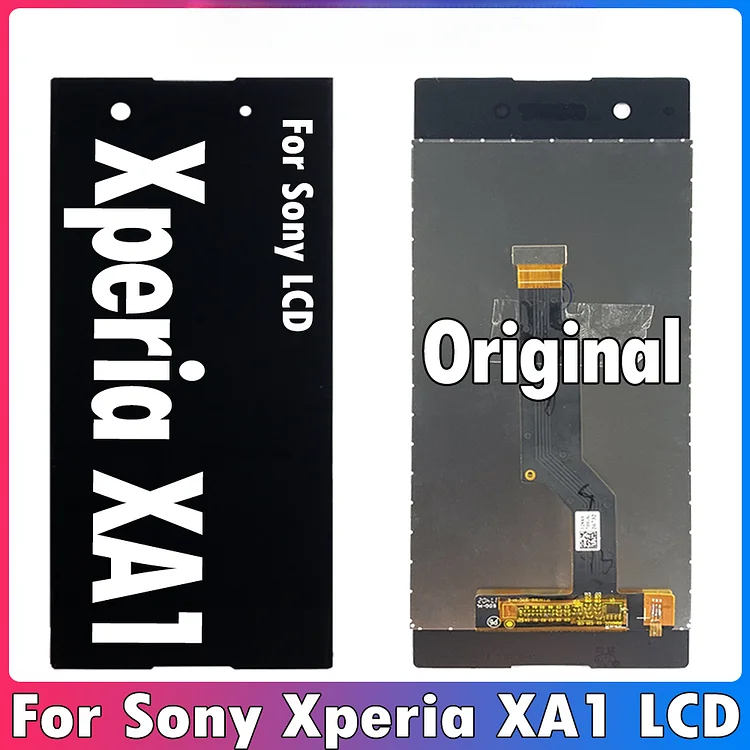 5.0" Original For Sony Xperia XA1 LCD Display Touch Screen Glass Digitizer Assembly Replacement Parts Full G3116 G3121 G3112 LCD