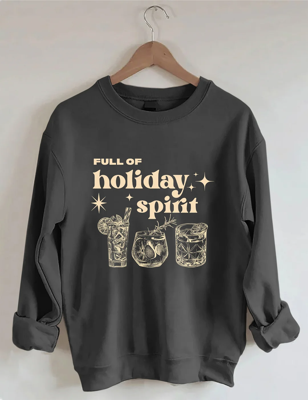 Full Of Holiday Spirit Sweatshirt
