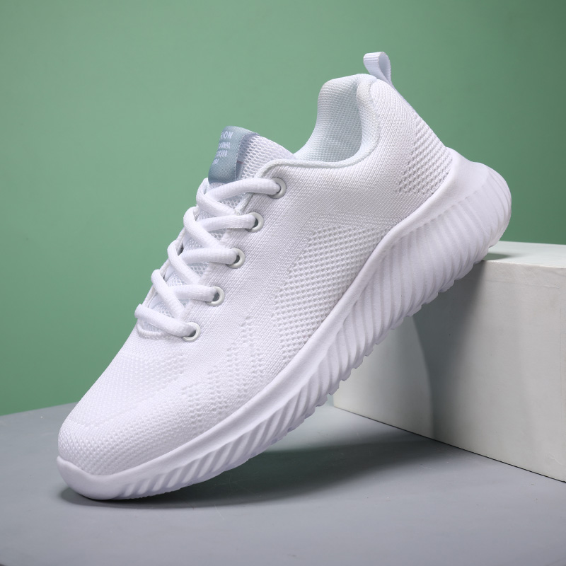Drawato Casual Sneakers 2025 Summer Women's Fashion Jogging Sneaker Mesh Hiking Lightweight Tennis Vulcanized Shoes Zapatos Mujer