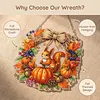 Autumn DIY Diamond Painting Acrylic Special Shape Pendant Hanging Kit