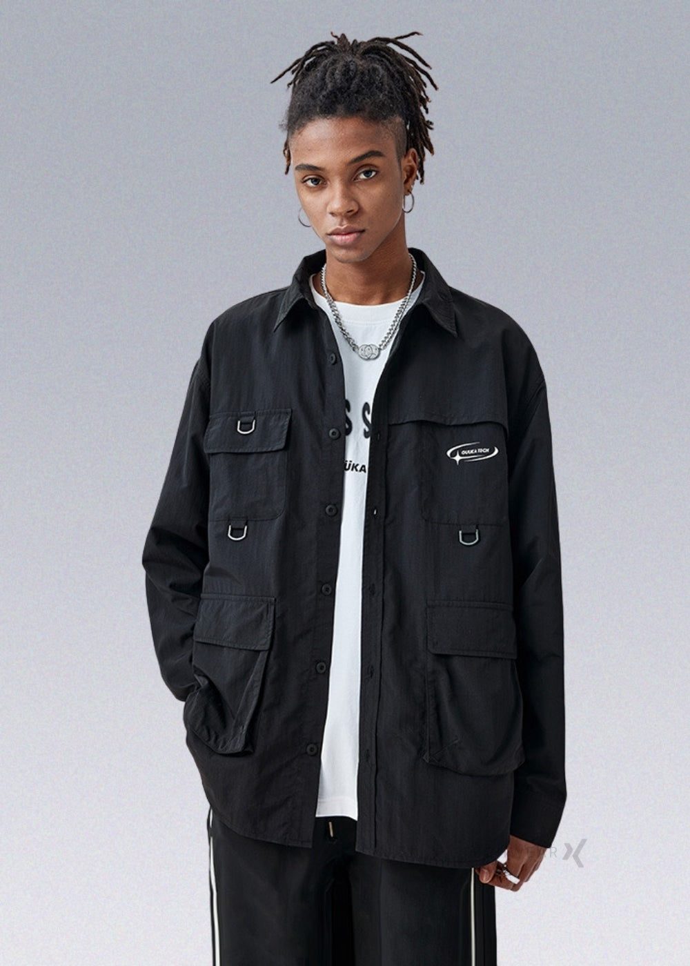 Stereo Pocket Techwear Shirt Guuka techwear-x