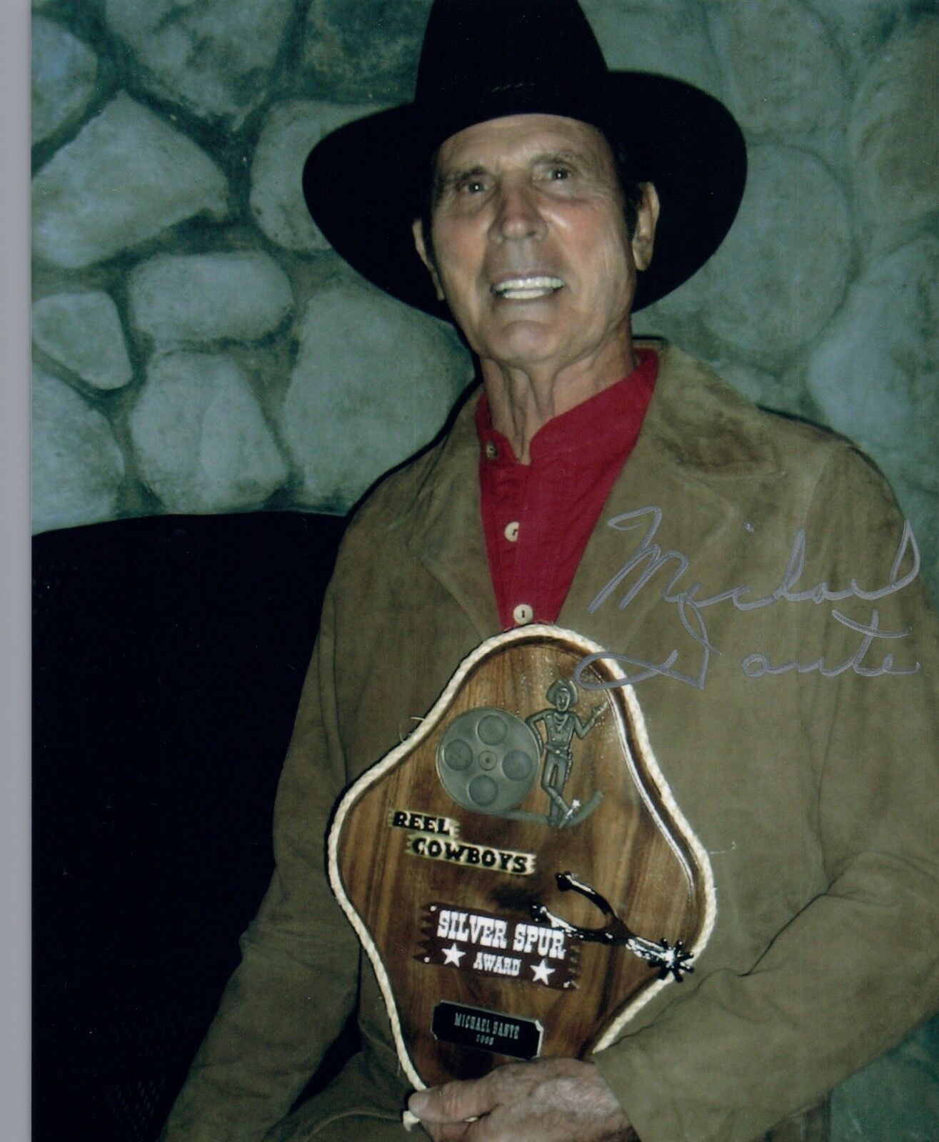 Michael Dante Signed Autograph Star Trek & Country Western Actor 8x10 Photo Poster painting COA