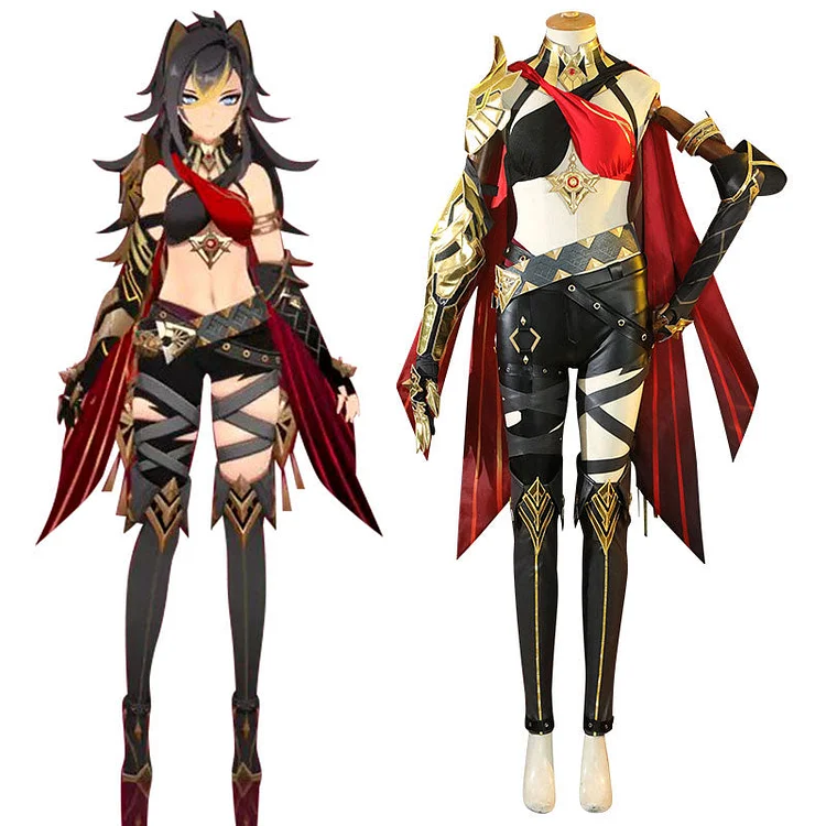 Genshin Impact Dehya Premium Edtion Cosplay Costume