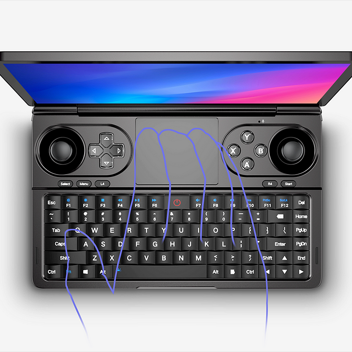 ［美品］GPD WIN 2 The GPD Win Max 2 is a handheld gaming PC with the latest