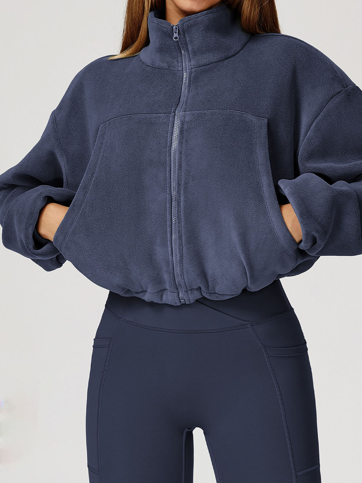 Full-Zip Cropped Jacket - HIGIANNA&reg;