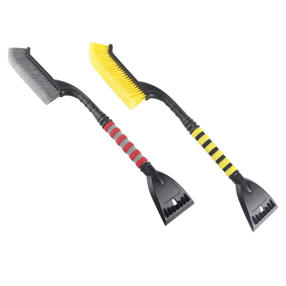 

Winter Detachable Car Snow Frost Sweeping Shovel Brush with EVA Foam Handle, Yellow, 501 Original