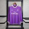 2016-2017 Retro Long Sleeve Real Madrid Away Football Shirt 1:1 Thai Quality
