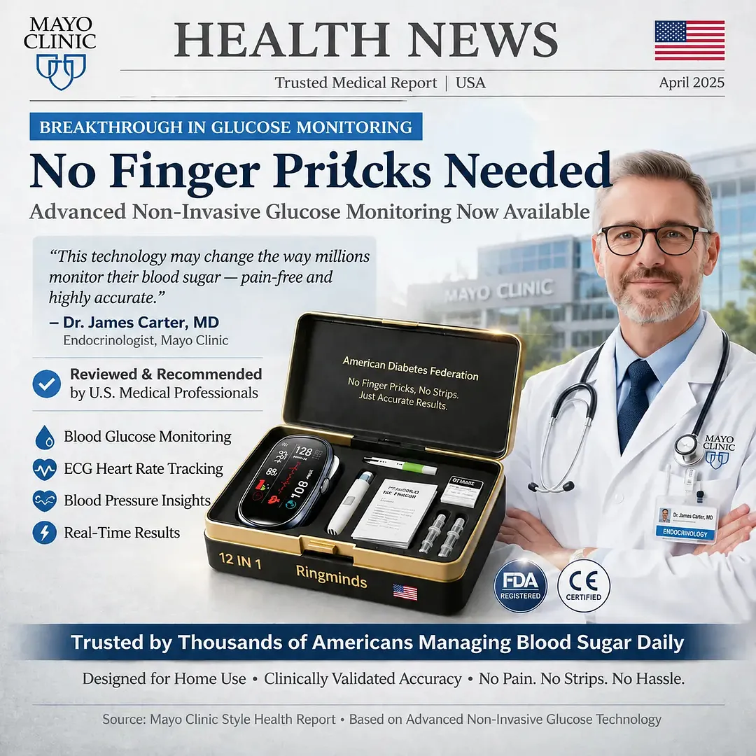  Ringminds&trade; Non-Invasive multifunctional health monitor